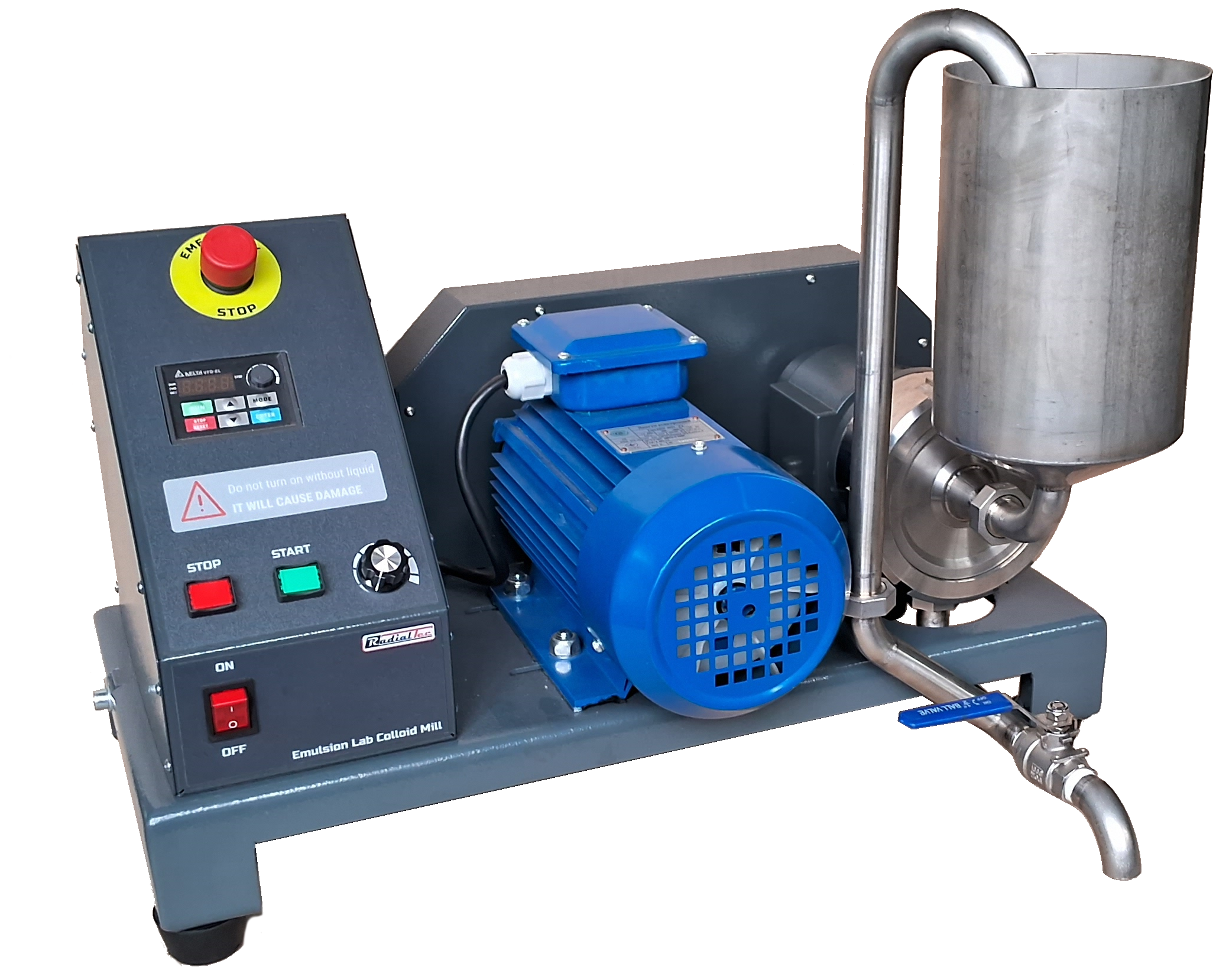 Емульсійний колоїдний млин лабораторний