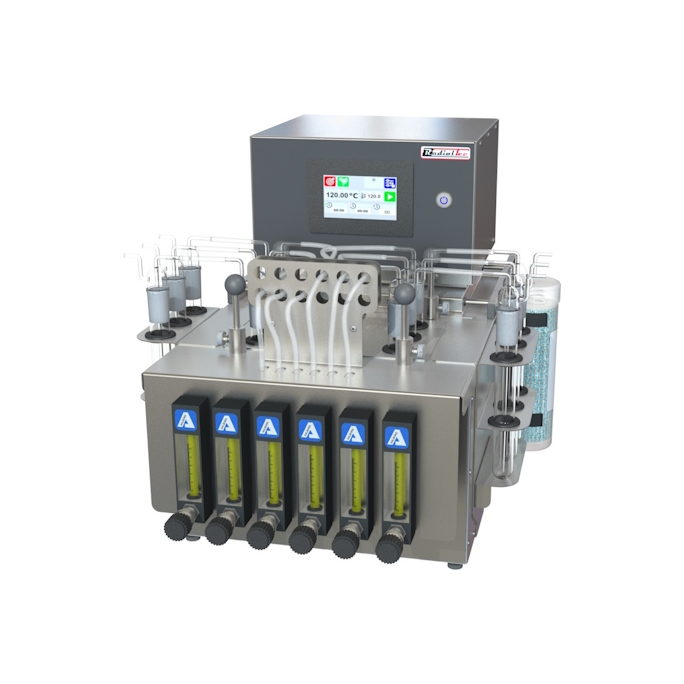 Прилад для визначення стабільності до окиснення мінеральних трансформаторних олив RTU